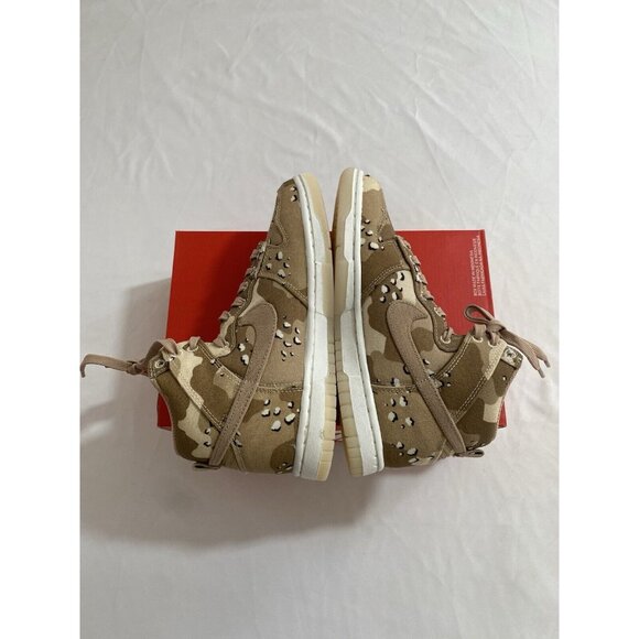 New Women’s Size 5 Brown Nike Dunk High Basketball Shoes DX2314 200 - Picture 6 of 9